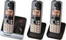 Bild 1 von Panasonic KX-TG6723GB Schnurlostelefon mit Anrufbeantworter schwarz