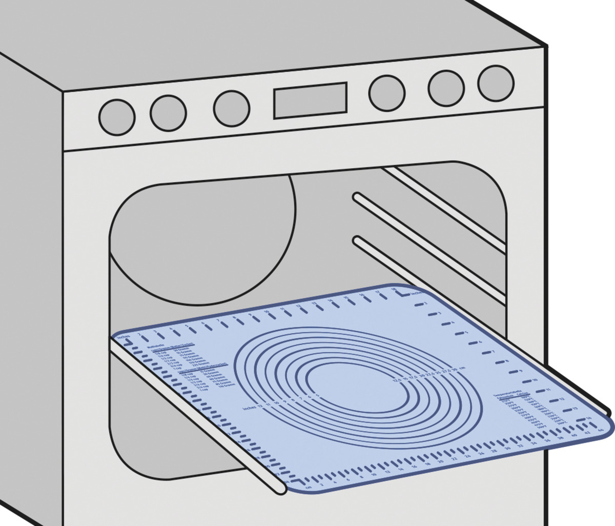 Bild 4 von IDEENWELT Silikonbackmatte