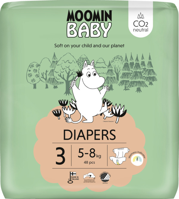 Bild 1 von Moomin Baby Windel Gr.3 (5-8kg)