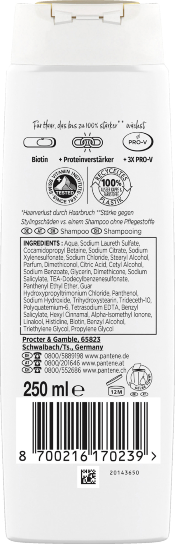 Bild 2 von Pantene Pro-V Miracles Grow Strong Shampoo