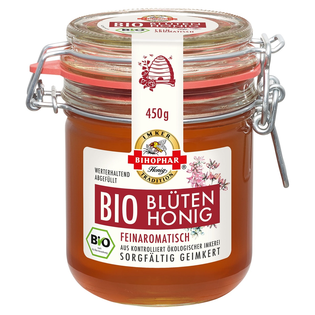 Bild 1 von BIHOPHAR Bio-Blütenhonig 450 g