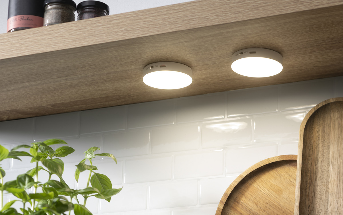 Bild 4 von IDEENWELT Akku-Unterbauleuchten LED 2er-Set