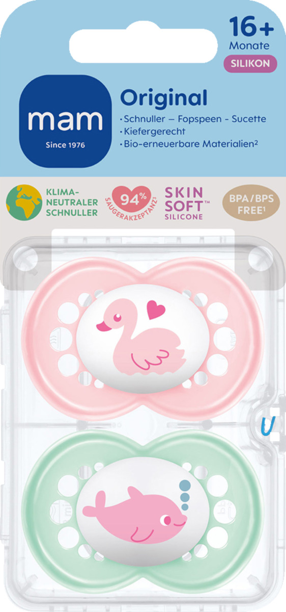 Bild 1 von MAM Schnuller Original Silikon 16+ rose