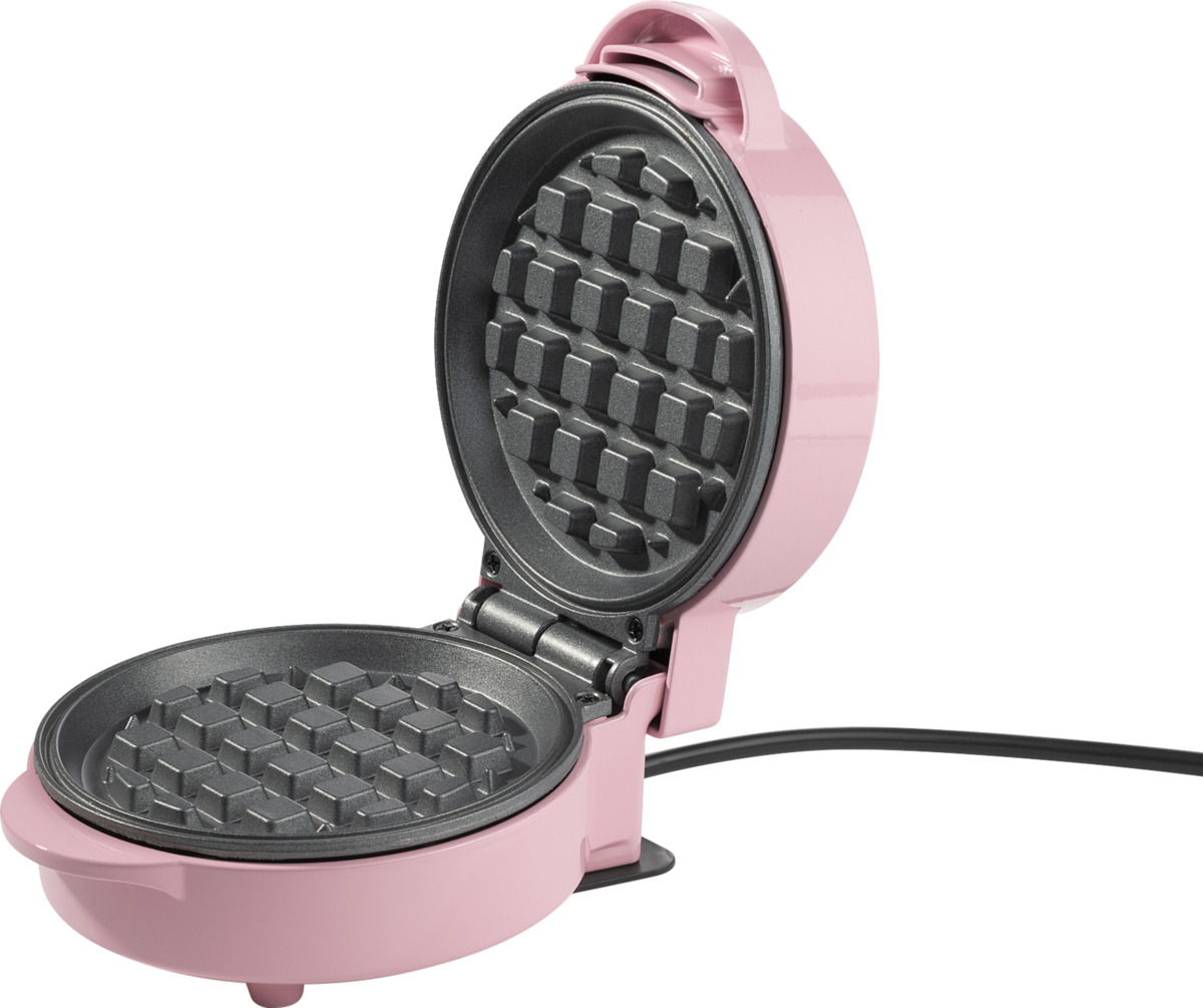 Bild 4 von IDEENWELT Mini-Waffeleisen rosa