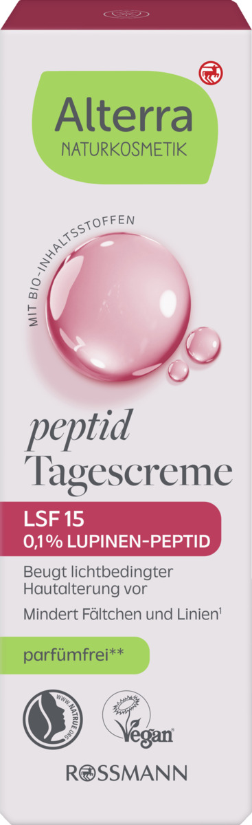 Bild 1 von Alterra NATURKOSMETIK Tagescreme Peptid LSF 15