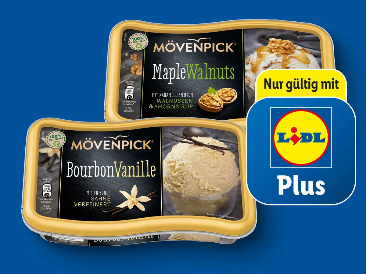 Bild 1 von Mövenpick Eis, 
         900/850/800 ml