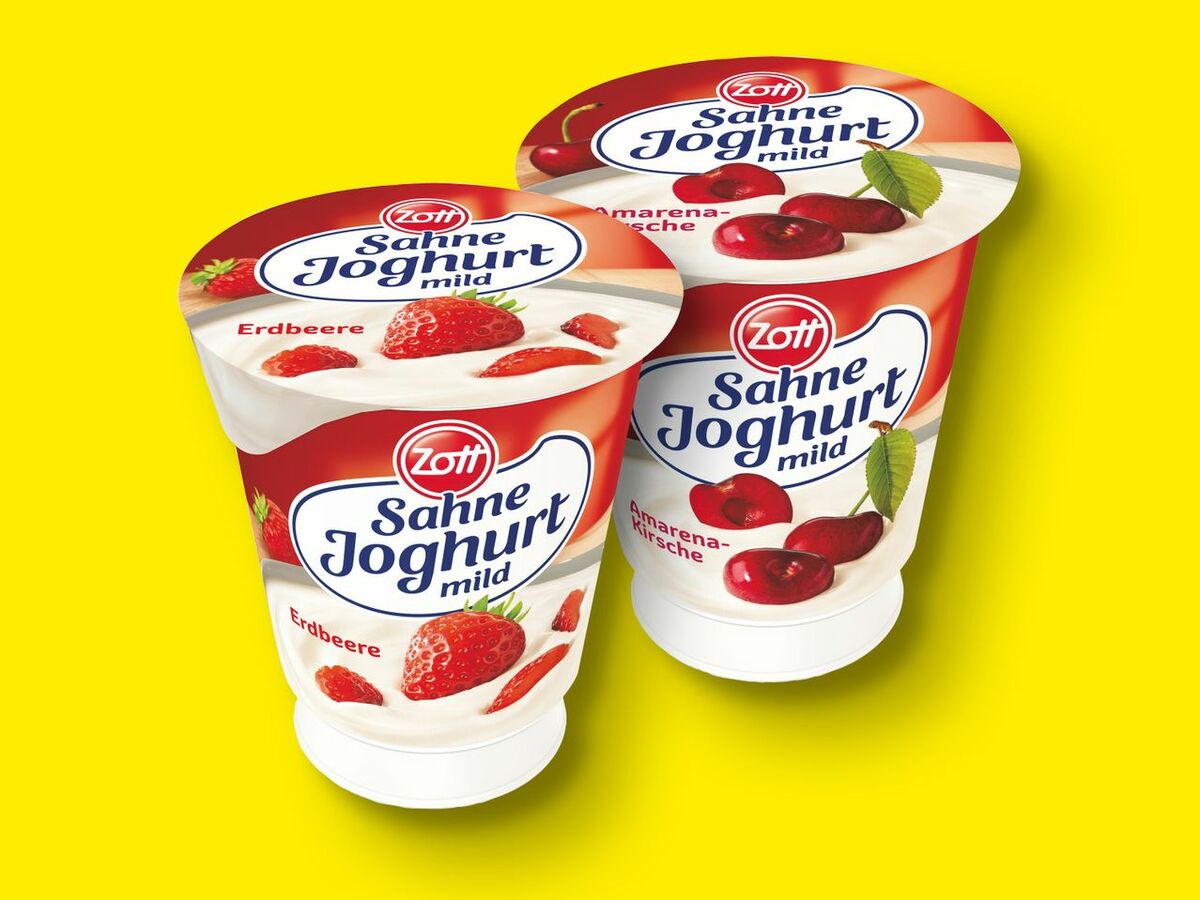 Bild 1 von Zott Sahnejoghurt, 
         150/140 g