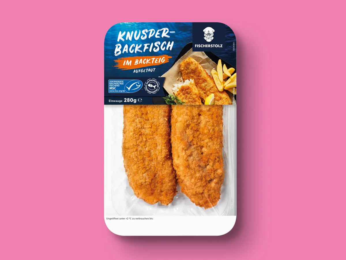 Bild 1 von Fischerstolz MSC Knusper-Backfisch im Backteig