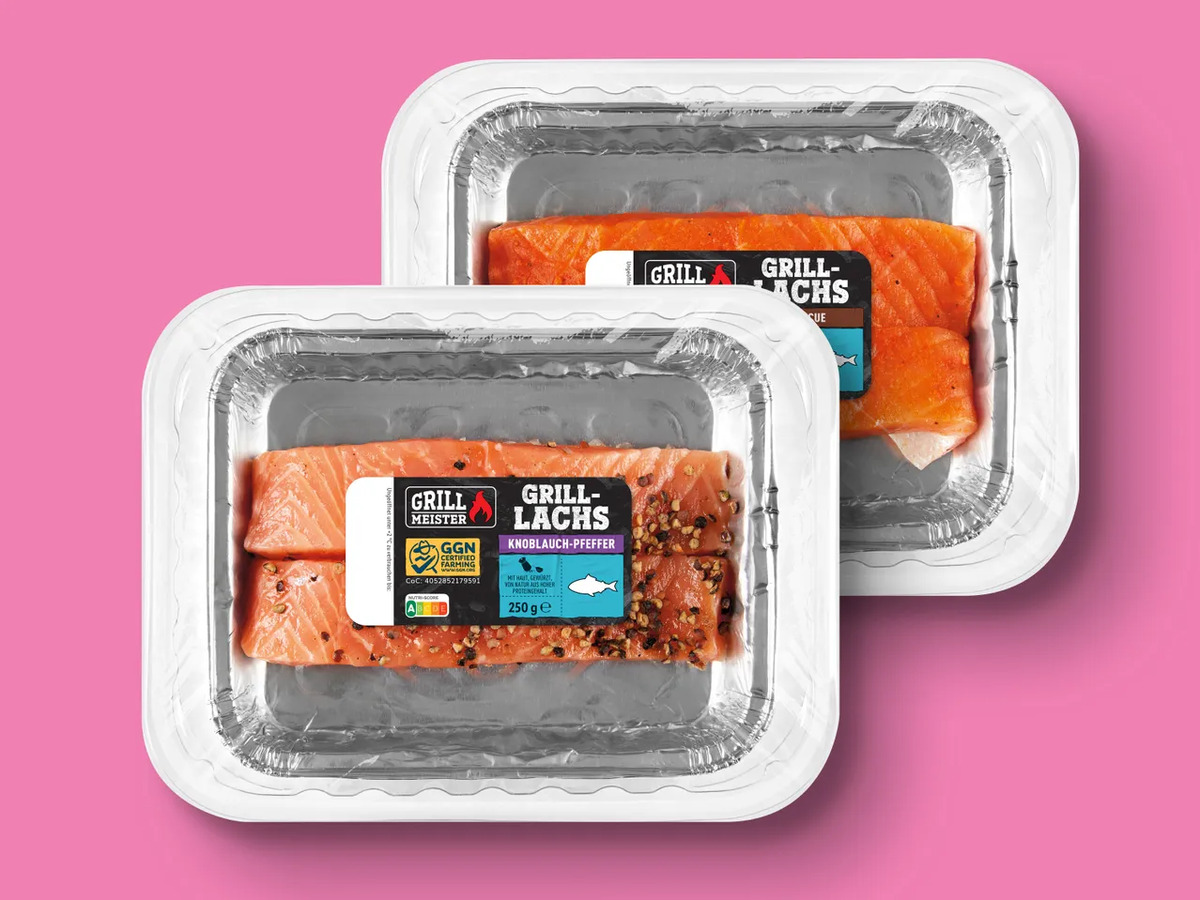 Bild 1 von Grillmeister Grilllachs, 
         250 g