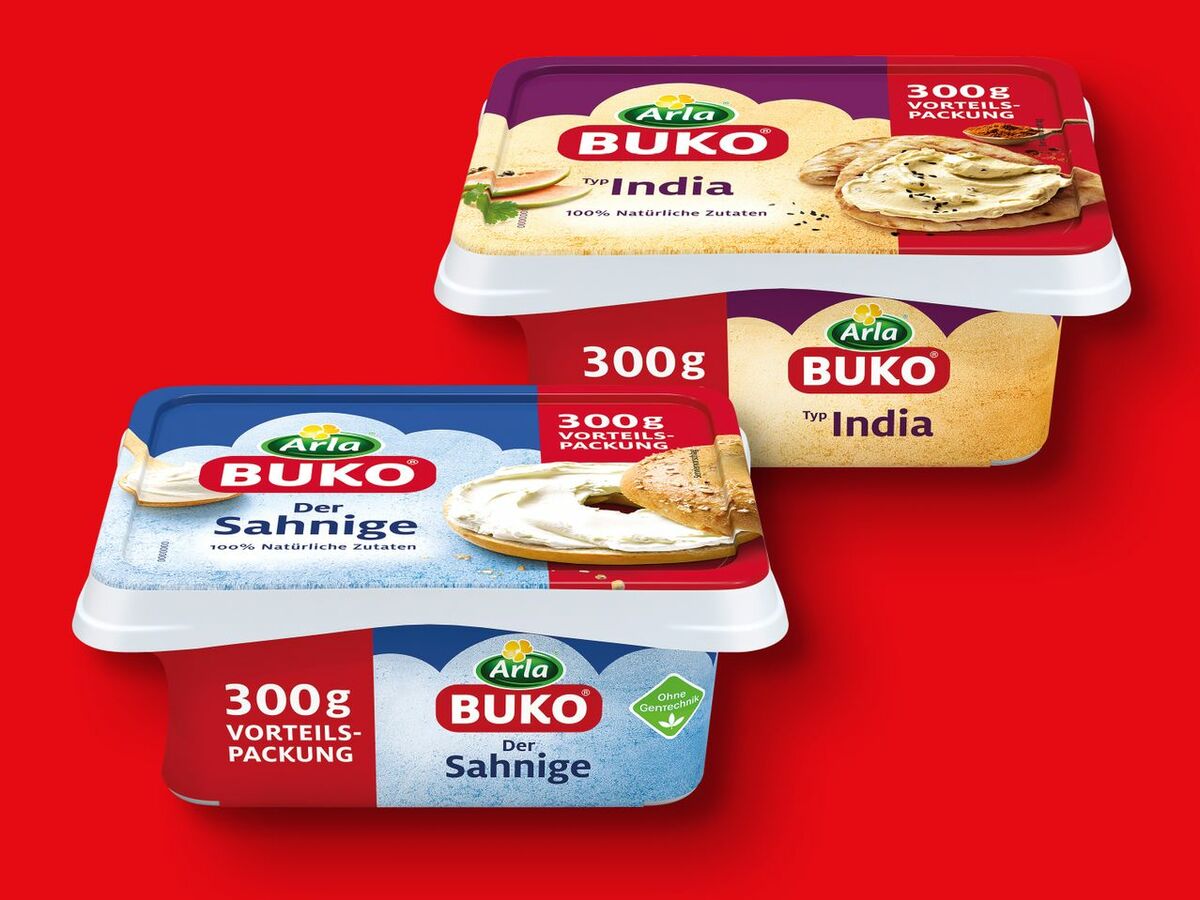 Arla Buko Frischkäse, 300 g von Lidl ansehen!