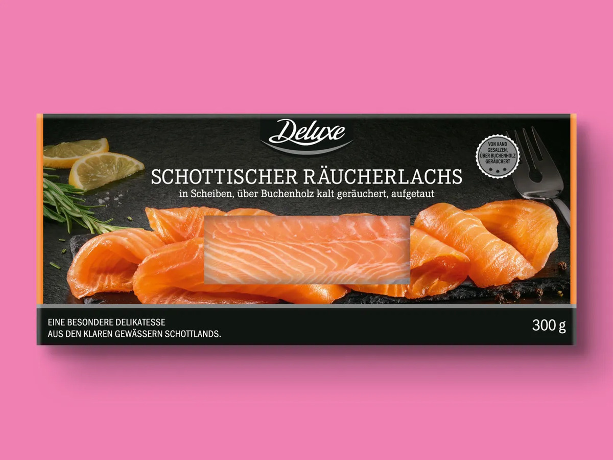 Bild 1 von Deluxe Schottischer Räucherlachs, 
         300 g