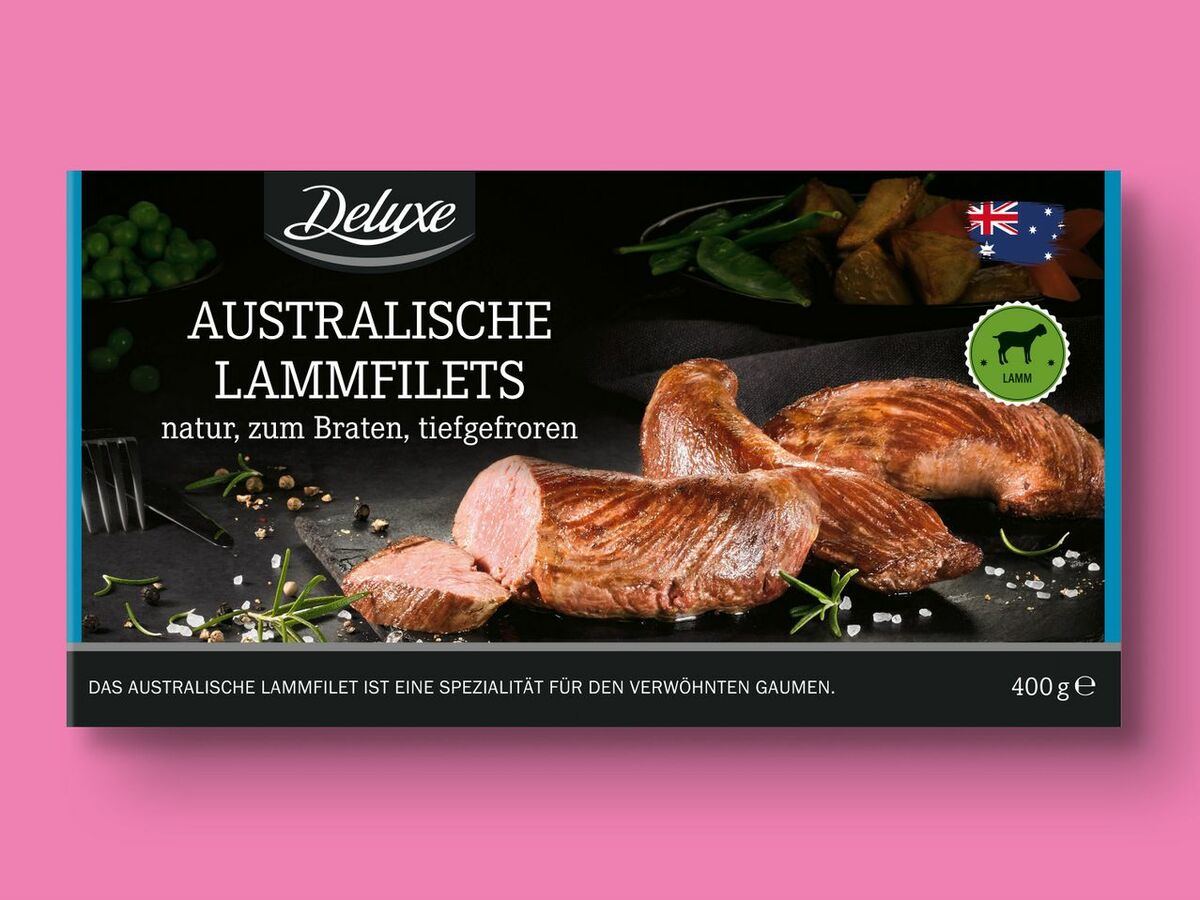 Deluxe Australische Lammfilets, 400 g von Lidl ansehen!
