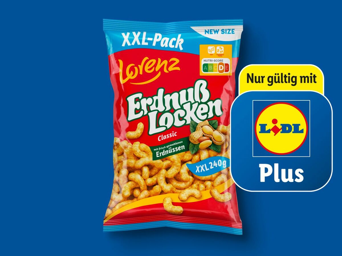 Bild 1 von Lorenz Erdnusslocken XXL, 
         240/210 g