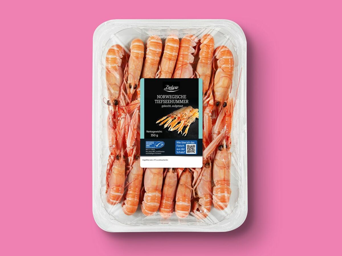 Bild 1 von Deluxe MSC Norwegische Tiefseehummer, 
         350 g