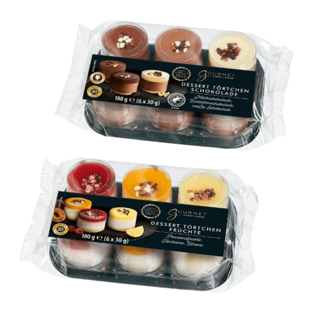 Bild 1 von GOURMET FINEST CUISINE Dessert-Törtchen 180g