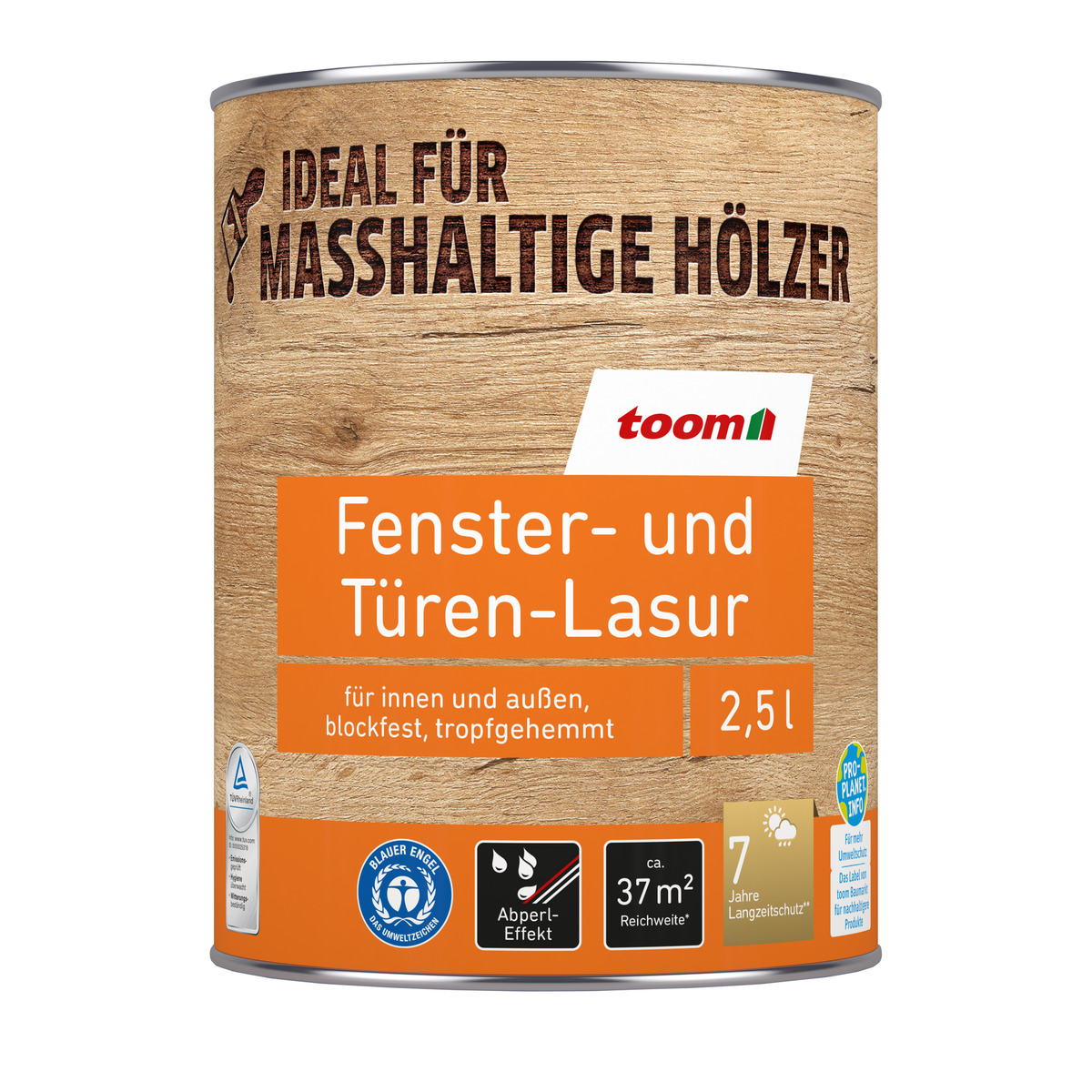 Bild 1 von toom Fenster- und Türen-Lasur weiß 2,5 l
