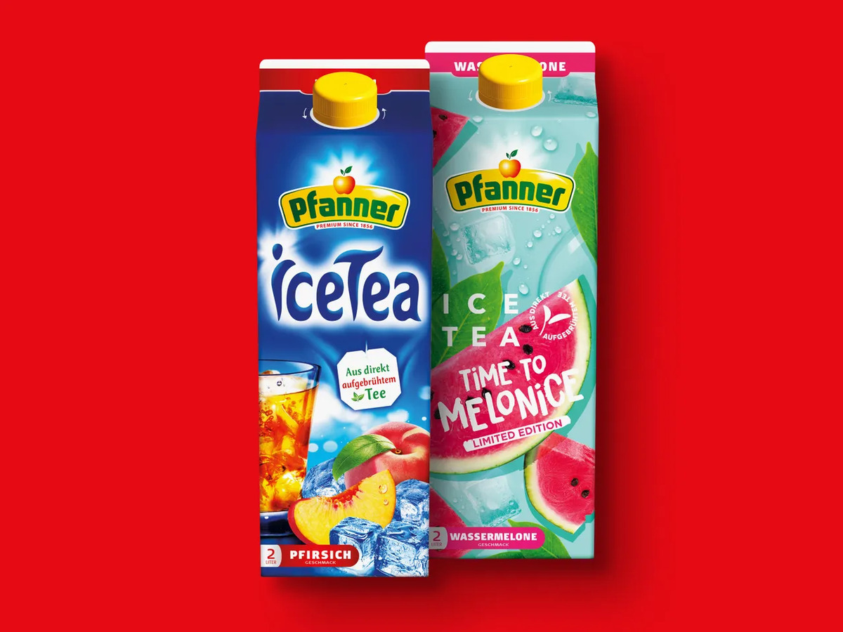 Bild 1 von Pfanner Eistee, 
         2 l