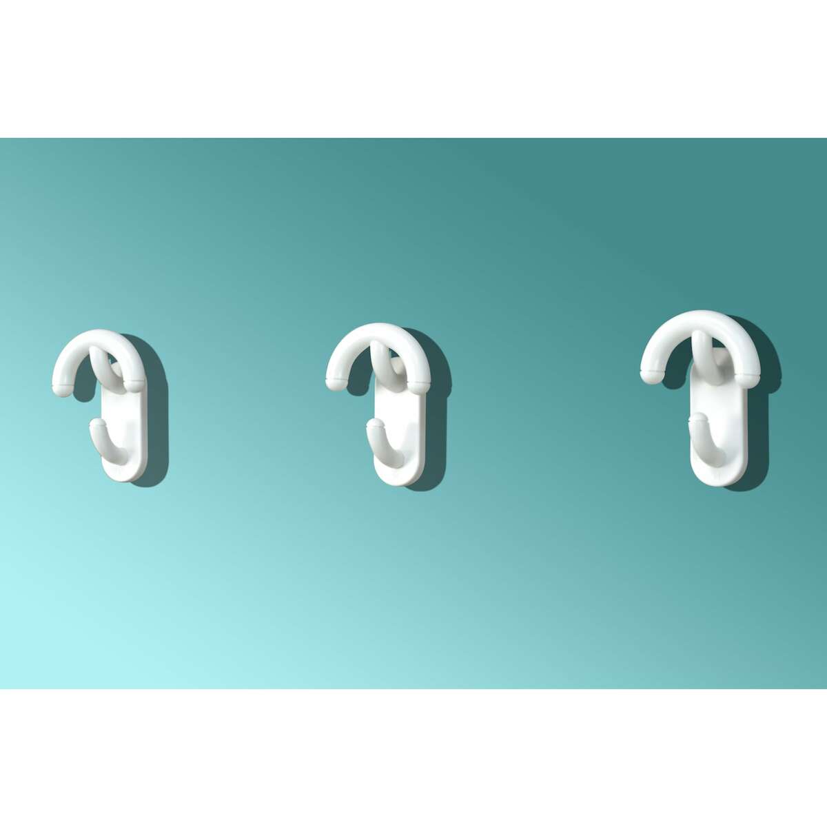 Bild 1 von möbel direkt online Design-Garderobenhaken 3er-Set Designer: LUIGI CARAMELLA