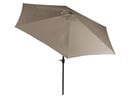 Bild 3 von LIVARNO home Kurbelschirm, 3 m, taupe