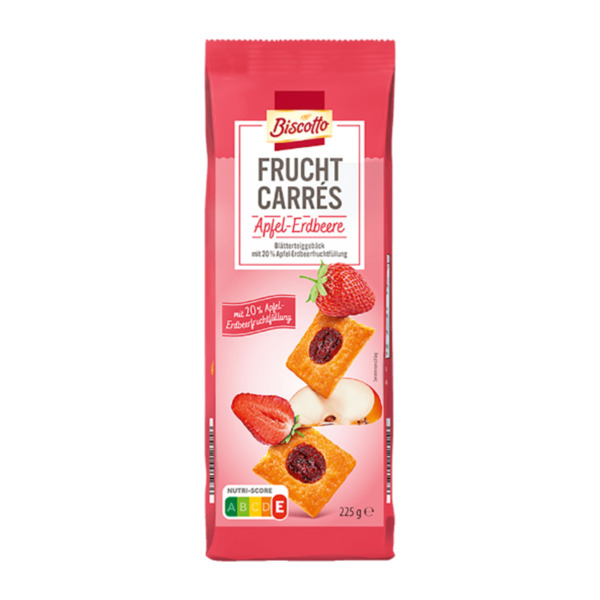 Bild 3 von BISCOTTO Frucht-Carrés 225g