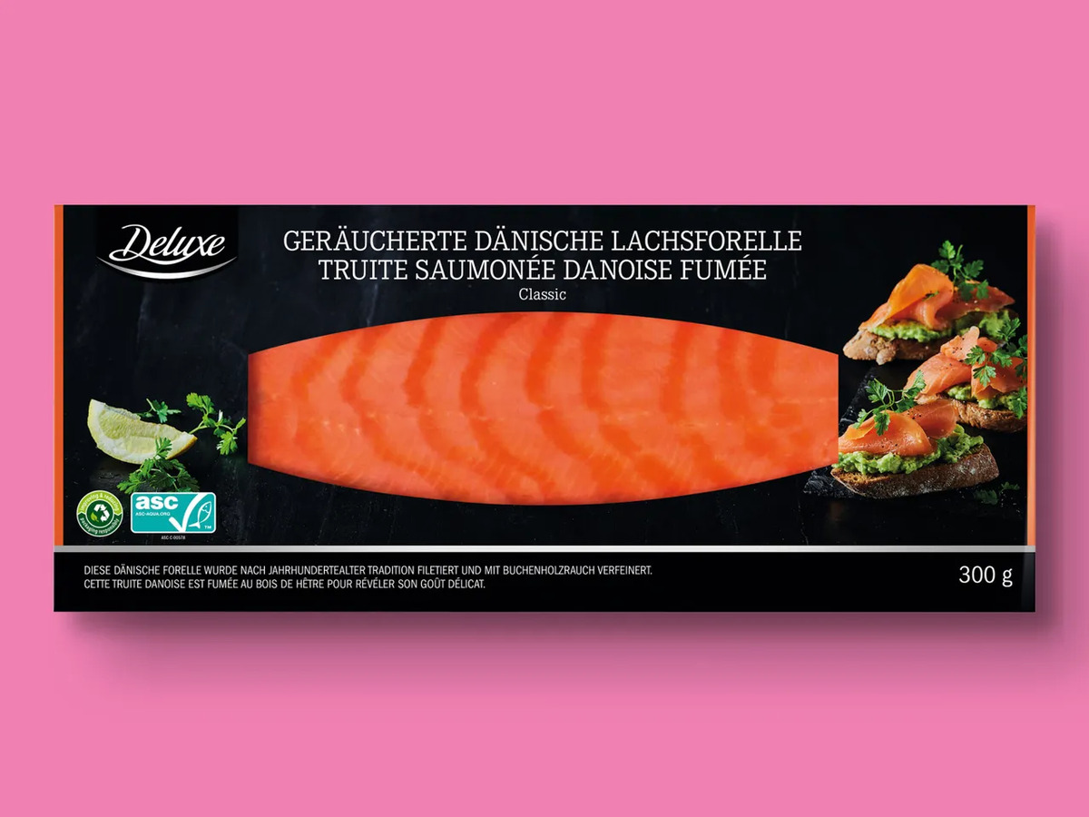 Bild 1 von Deluxe ASC Dänische Lachsforelle, 
         300 g