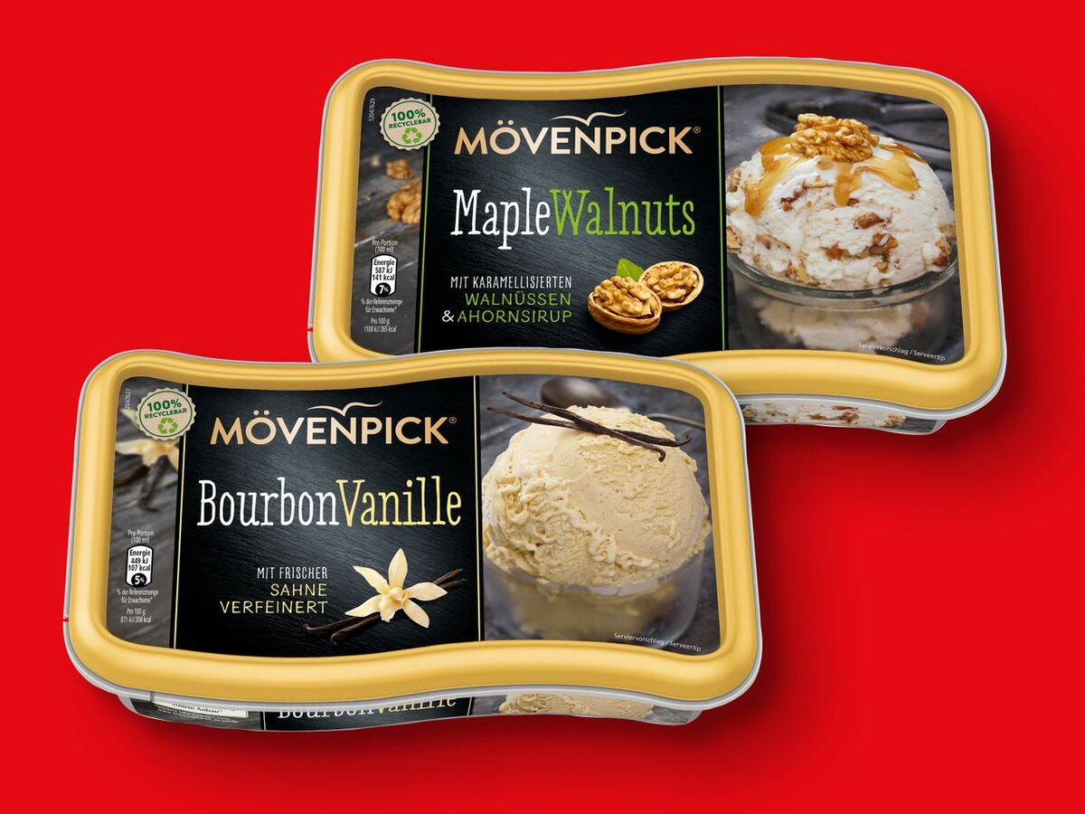 Bild 1 von Mövenpick Eis, 
         900/850/800 ml