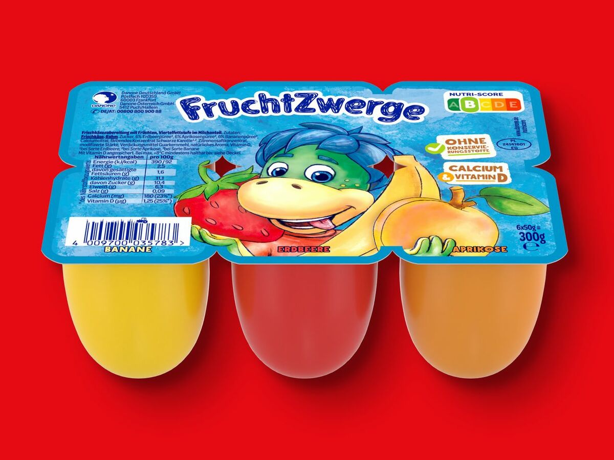 Bild 1 von Danone FruchtZwerge, 
         6x 50 g