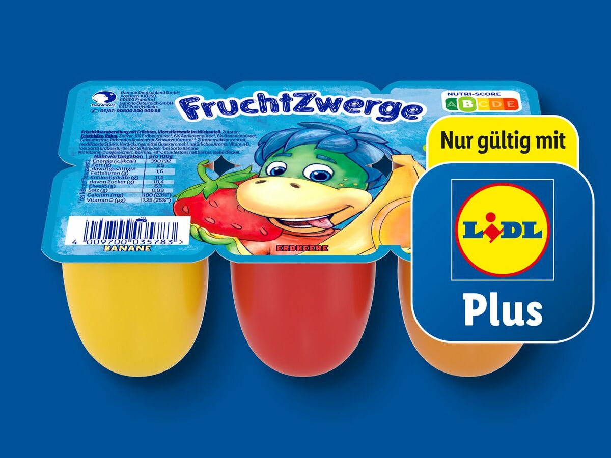 Bild 1 von Danone FruchtZwerge, 
         6x 50 g