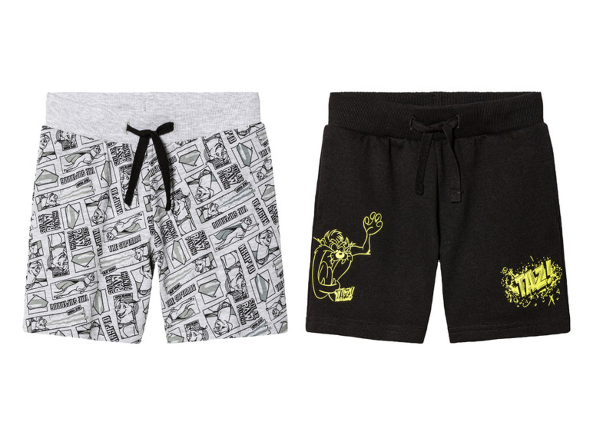 Bild 1 von Kleinkinder Kinder Sweatshorts mit Textildruck