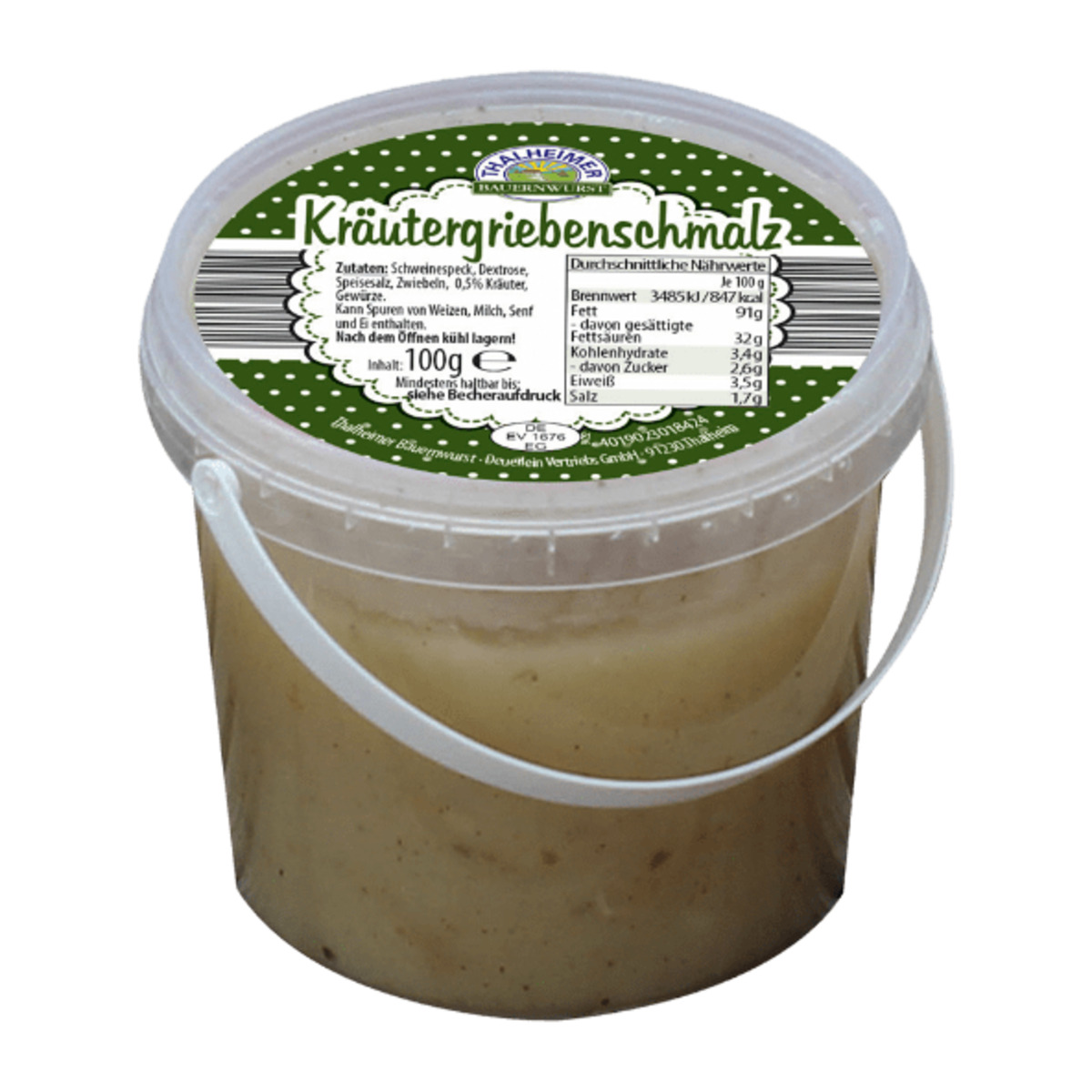 Bild 3 von THALHEIMER Griebenschmalz 100g
