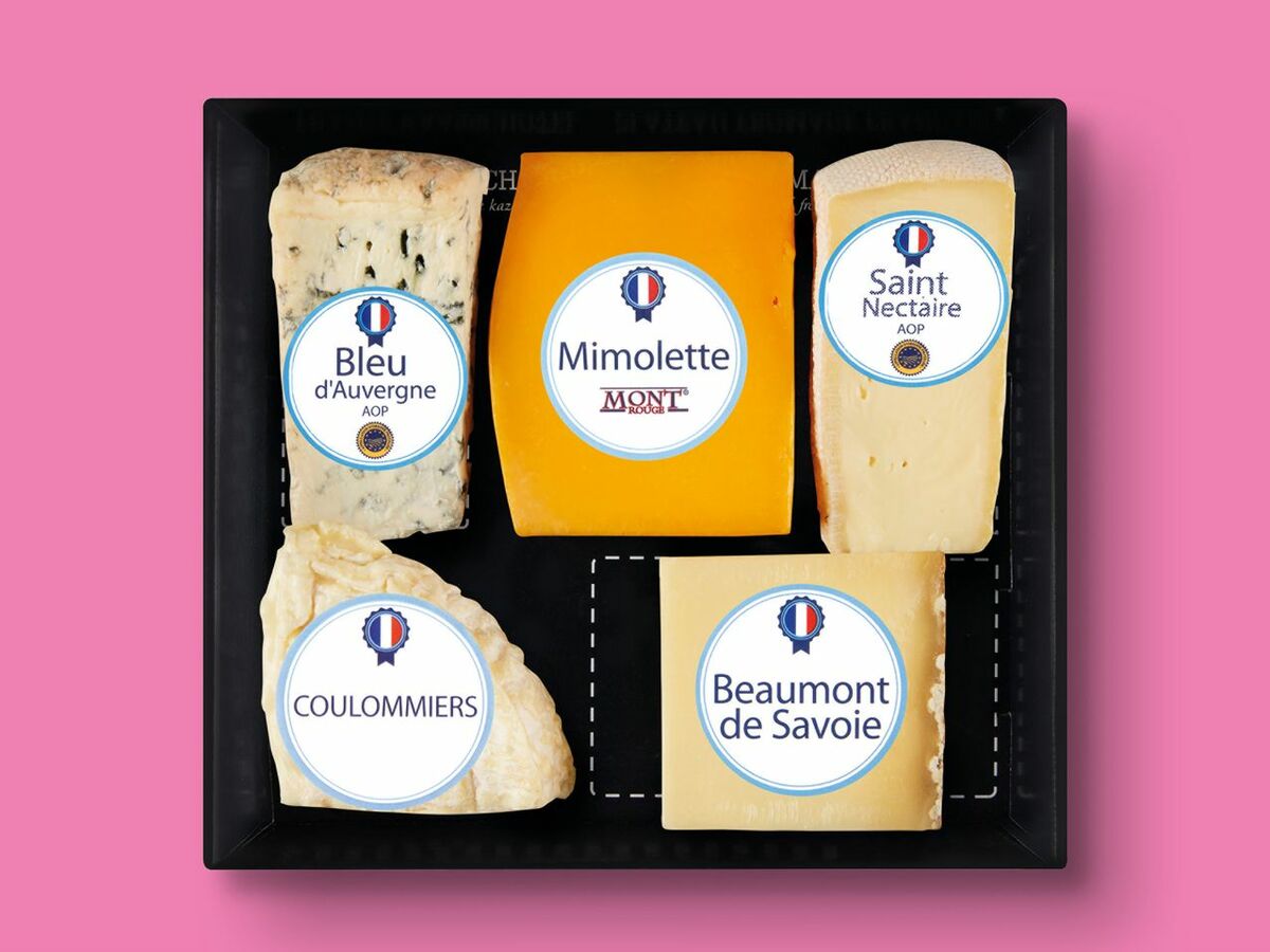 Bild 1 von Deluxe Französische Käseplatte, 
         530 g