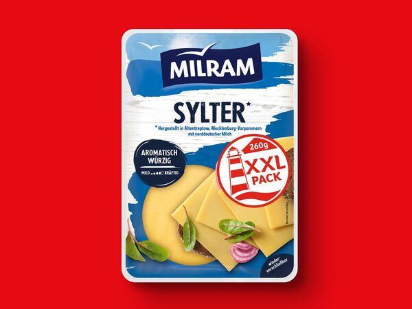 Bild 1 von Milram Scheibenkäse XXL, 
         260 g