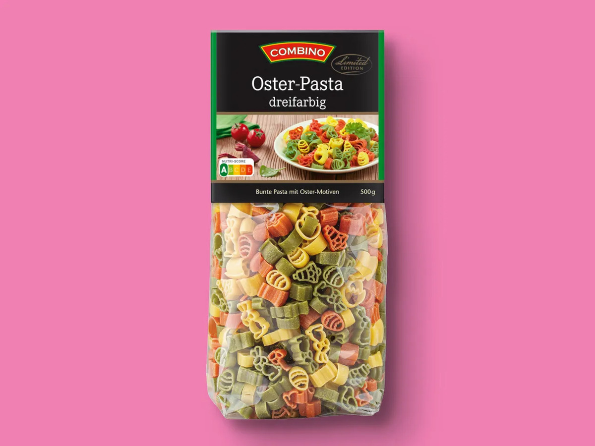 Bild 1 von Combino Bunte Pasta mit Oster-Motiven, 
         500 g