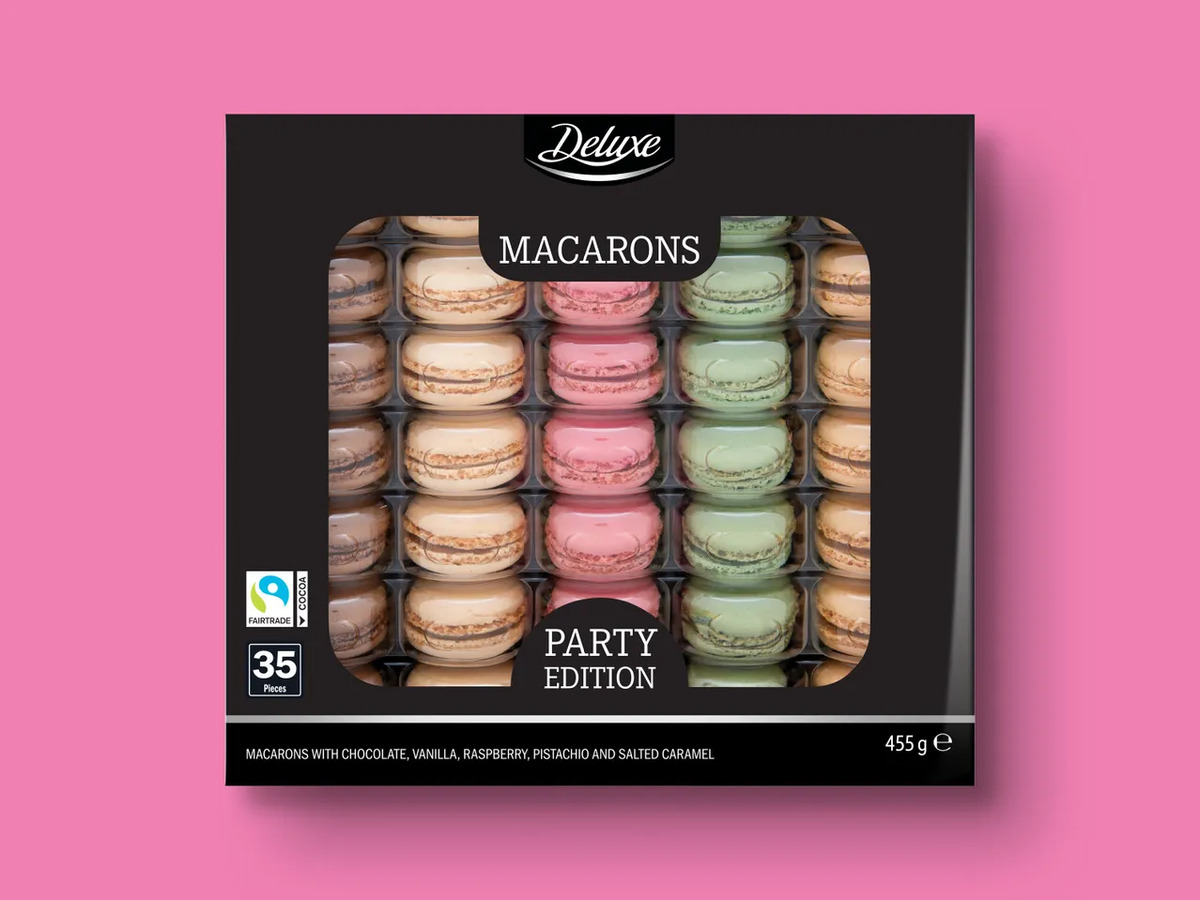 Bild 1 von Deluxe Macarons Party Edition, 
         455 g