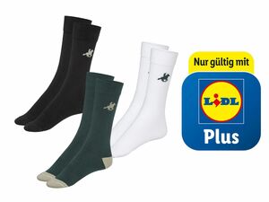 LIVERGY® x U.S. Grand Polo 3 Paar Herren Socken, 
         3 Paar