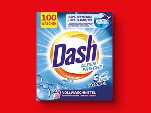 Dash Waschmittel 100 Wäschen, 
         6 kg/5 l