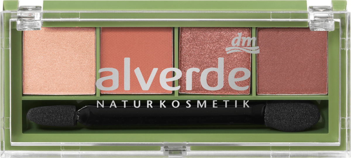 Bild 1 von alverde NATURKOSMETIK Lidschatten Palette 95 Burgundy Red