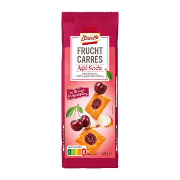 Bild 4 von BISCOTTO Frucht-Carrés 225g