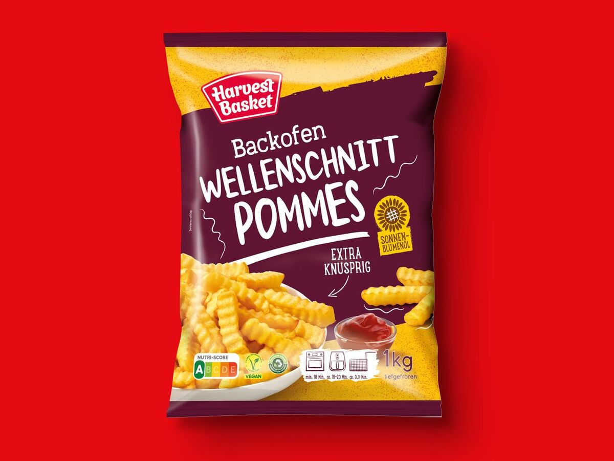 Bild 1 von Harvest Basket Backofen Pommes, 
         1 kg