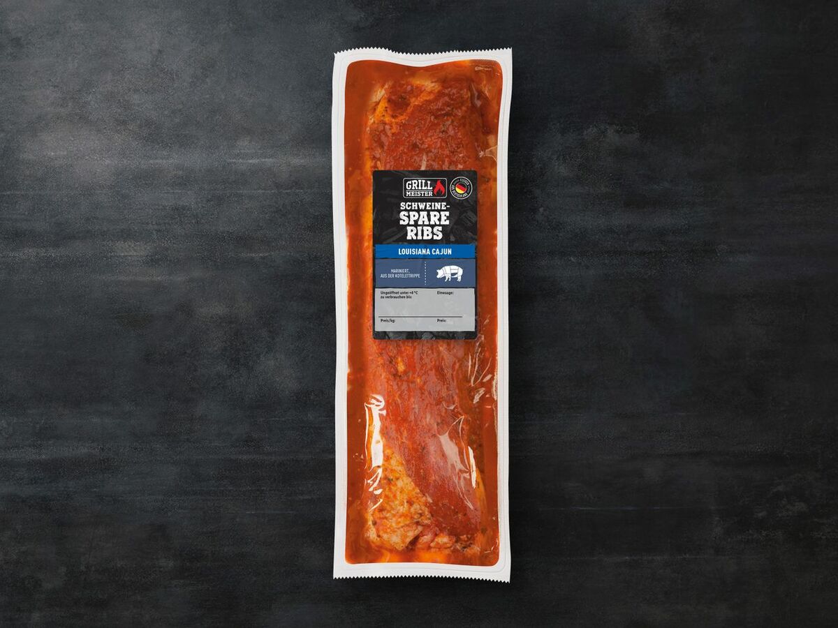Grillmeister Schweine-Spare Ribs von Lidl ansehen!