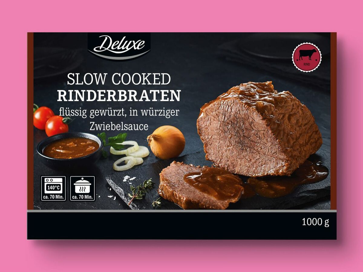 Deluxe Slow Cooked Rinderbraten, 1 kg von Lidl ansehen!