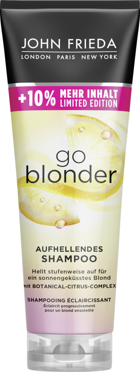 Bild 1 von JOHN FRIEDA Shampoo Go Blonder