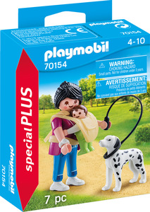 Playmobil Mama mit Baby und Hund 70154