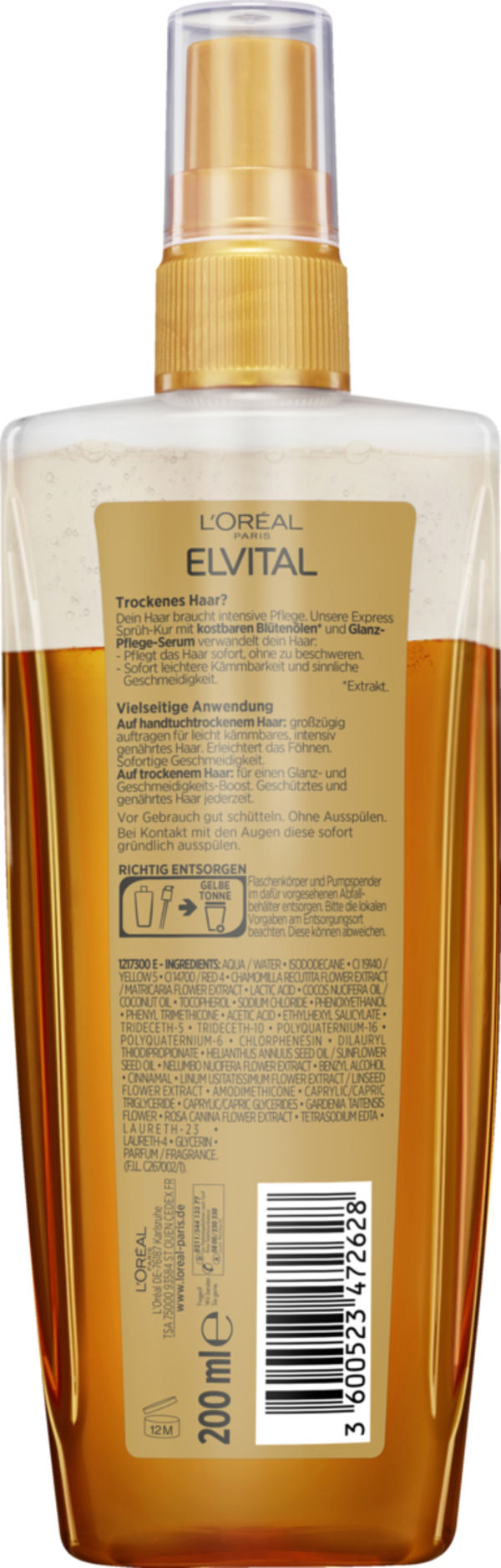 Bild 2 von L’Oréal Paris Elvital Öl Magique Express Spülung 200ml