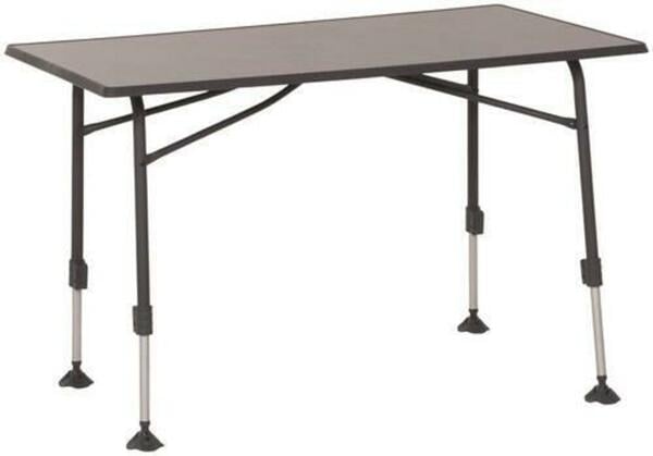 Bild 1 von Campingtisch höhenverstellbar Premium 115x70 cm, Anthrazit, Dunkelgrau