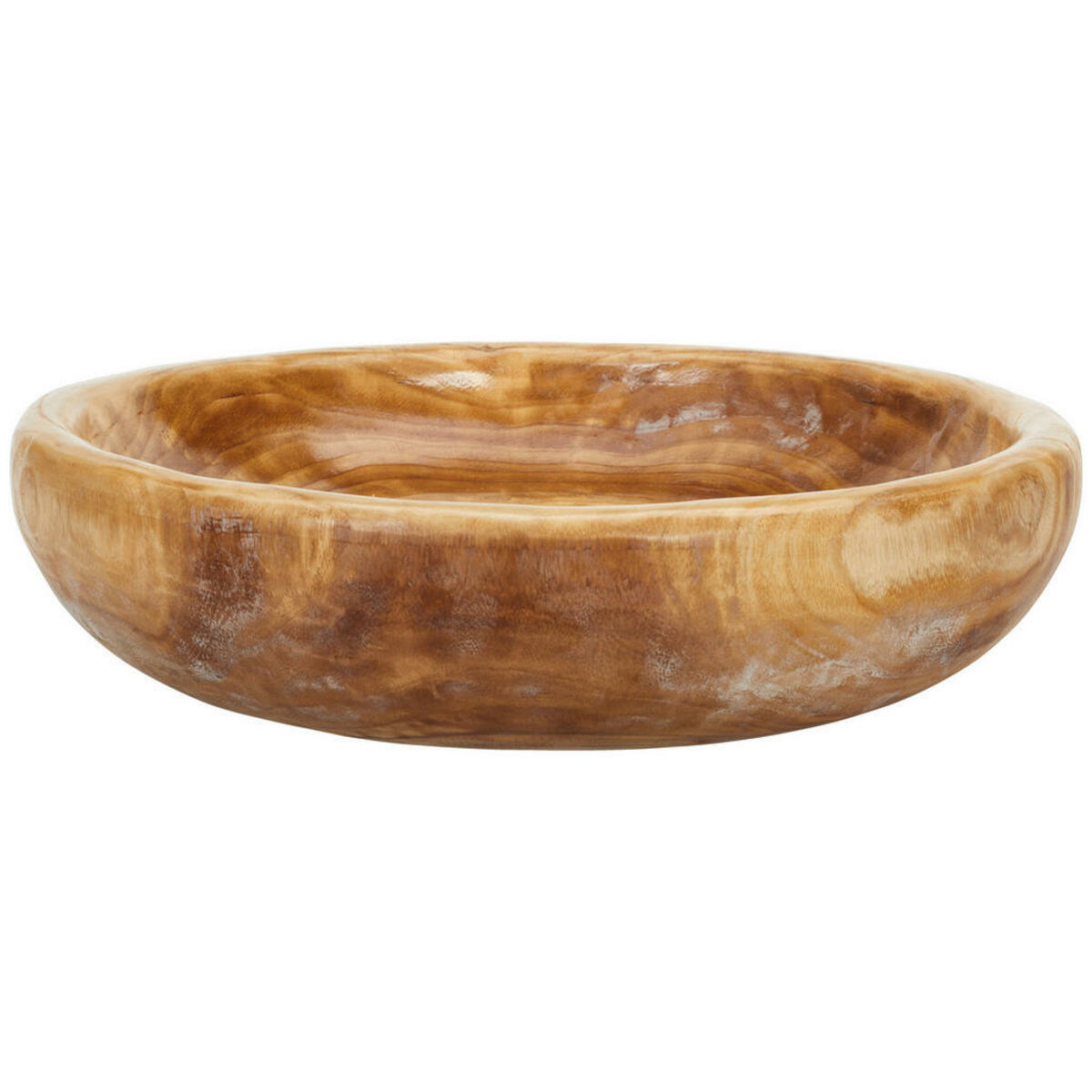 Bild 1 von Ambia Home Obstschale, Natur, Holz, Paulownia, vollmassiv, rund, 11.5 cm, lackiert, Essen & Trinken, Geschirr, Schalen & Schüsseln, Obstschalen