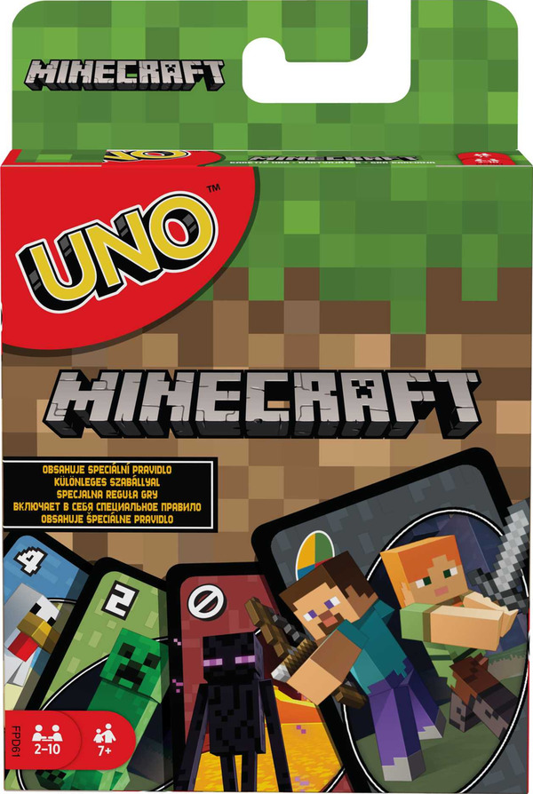 Bild 1 von Mattel UNO Minecraft Kartenspiel