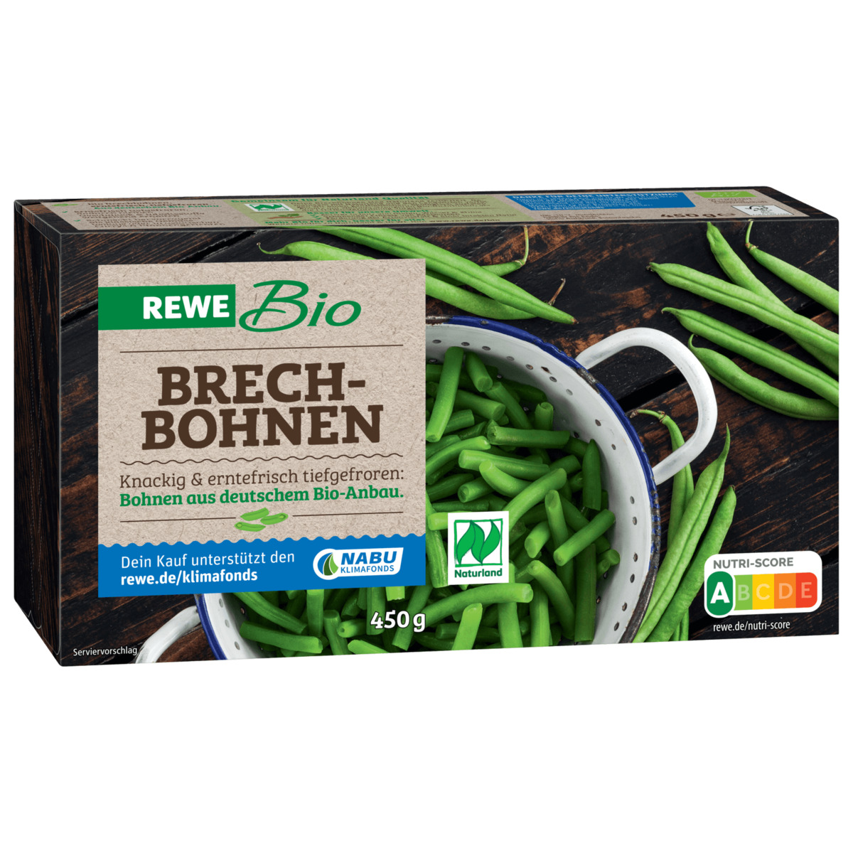 Bild 1 von REWE Bio Brechbohnen 450g