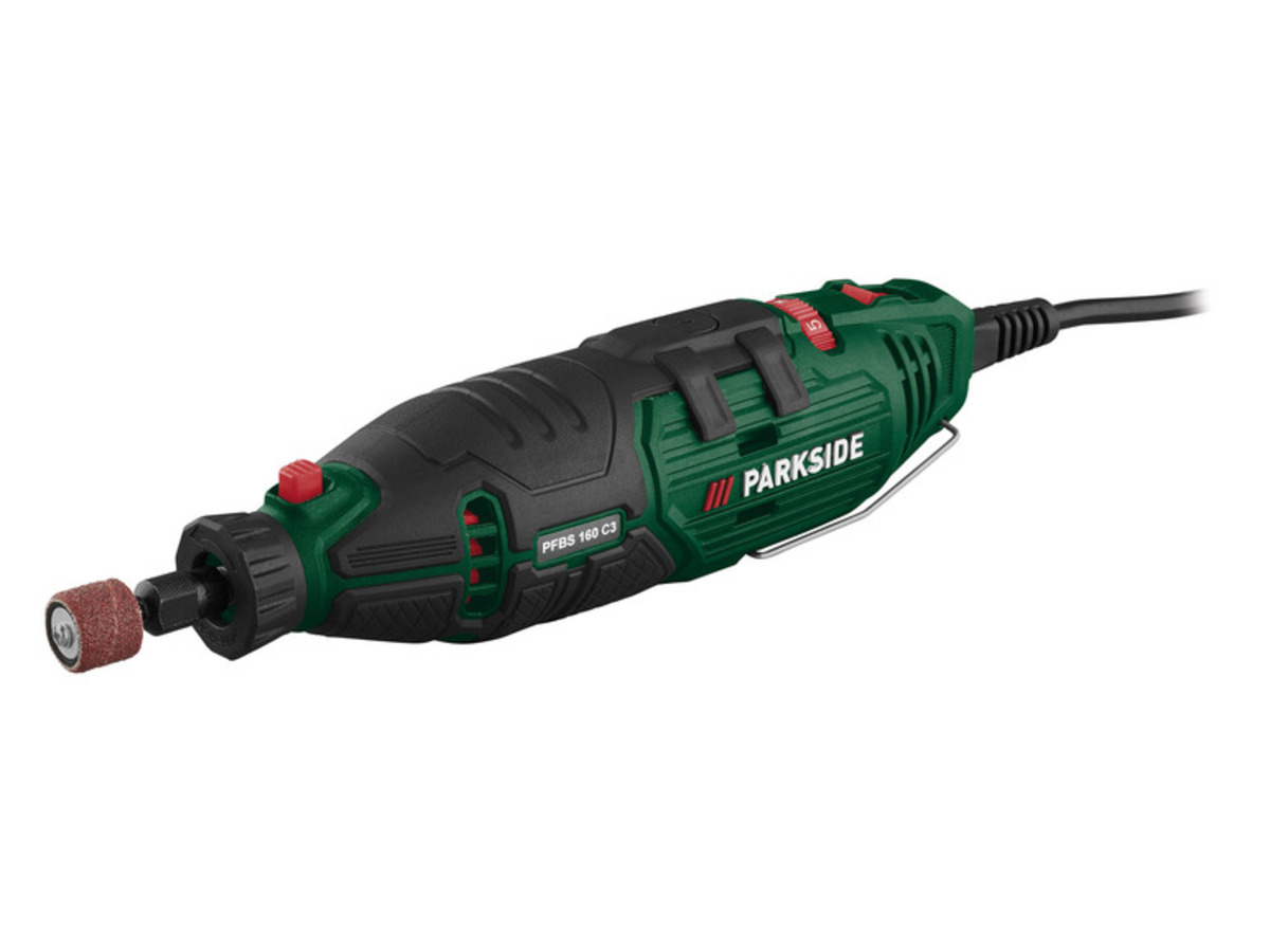 Bild 1 von PARKSIDE® Feinbohrschleifer »PFBS 160 C3«, 160 W, inkl. 42-teiligem Zubehörset