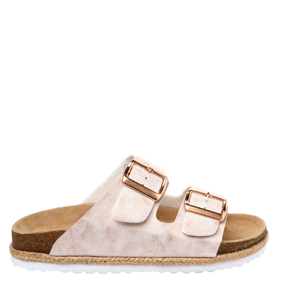 Bild 1 von Damen Sandalen im Metallic-Look BEIGE / ROSÉGOLD